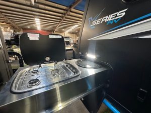 16' XSeries Warrior - slide out stove